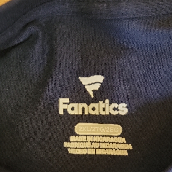 Seattle Kraken Size 2XL NHL Fanatics Navy Blue Long Sleeve Tee NEW - Picture 4 of 13